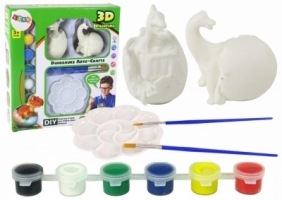 Zestaw DIY do malowania świecące jajo dinozaura 3D