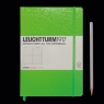 Notes Medium Neon w linie zielony