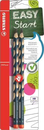 Ołówek Stabilo easygraph dla praworęcznych 2 sztuki