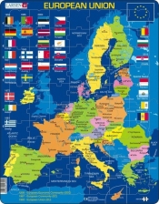 Układanka Unia Europejska 70 elementów