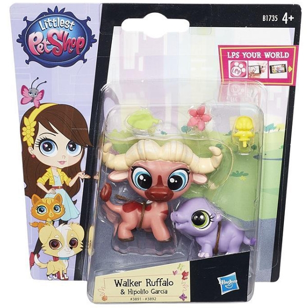 HASBRO LPS Wodny Bawół i Hipopotam (A7313EU43/B1735)