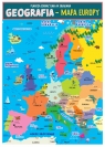  Karta edukacyjna składana j. geografia - Europa A4