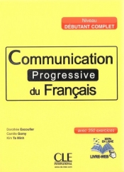 Communication progressive du Francais debutant książka + Cd