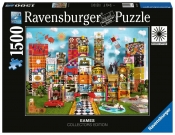 Ravensburger, Puzzle 1500: Dom z fantazją (17191)