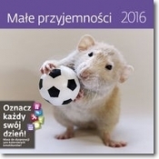Małe przyjemności. Kalendarz ścienny 2016 - Opracowanie zbiorowe
