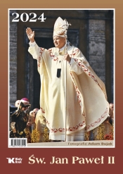 Kalendarz ścienny 2024 - Św. Jan Paweł II