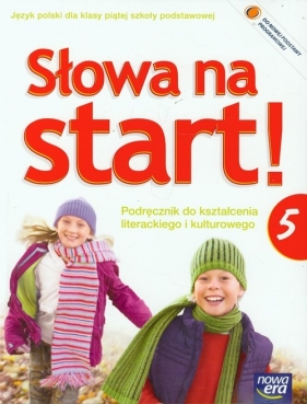 Słowa na start! 5. Podręcznik do kształcenia literackiego i kulturowego z płytą CD + dodatek wakacyjny - Derlukiewicz Marlena
