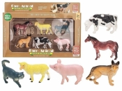 Zwierzeta gospodarskie 6szt