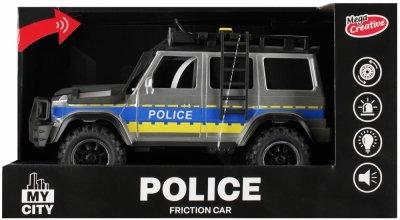 Auto terenowe Policja