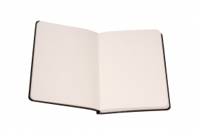 Notes z długopisem A6 w pudełku - Czarny