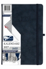 Kalendarz 2027 A5 tygodniowy Jazz - granatowy