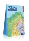 Polska Mapa ogólnogeograficzna i administracyjno-samochodowa laminowana mapa XXL 1:1 000 000