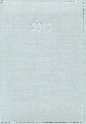 Kalendarz 2017 KKA-5TL Książkowy LUX szary