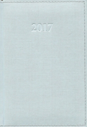 Kalendarz 2017 KKA-5TL Książkowy LUX szary