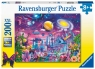  Ravensburger, Puzzle XXL 200: Kosmiczne miasto (13291)Wiek: 8+