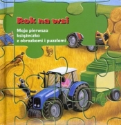 Rok na wsi. Moja pierwsza książeczka z obrazkami i puzzlami - Gisela Fischer