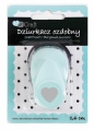 Dziurkacz ozdobny/kreatywny 1,6cm - serce falbanka (JCDZ-105-009)