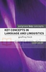 Key contepts in language and linguistics Geoffrey Finch
