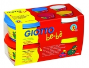 Zestaw z masą plastyczną Giotto BeBe 4x100g