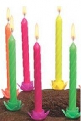 Świeczki urodzinowe 12+12 obs.neon - 0011142676