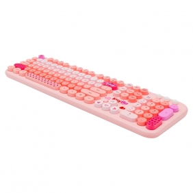 Klawiatura bezprzewodowa Keybe - Lovely Pink