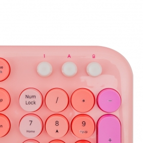 Klawiatura bezprzewodowa Keybe - Lovely Pink