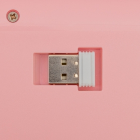 Klawiatura bezprzewodowa Keybe - Lovely Pink