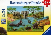 Puzzle Dzika natura 2x24 (088911)