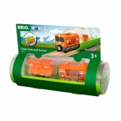 Brio World: Tunel z pociągiem towarowym (63389100)