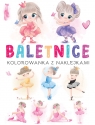  Baletnice. Kolorowanka z naklejkami