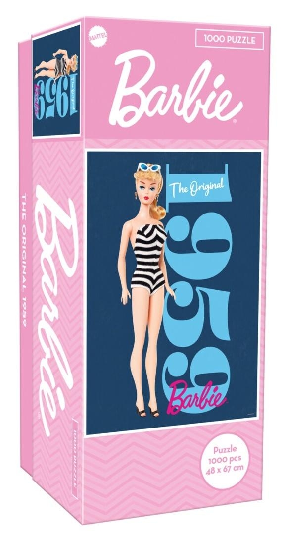 <img src='https://webimage.pl/pics/911/9/d6416739609911.jpg' style='height:440px' /> Puzzle 1000 Barbie The Original