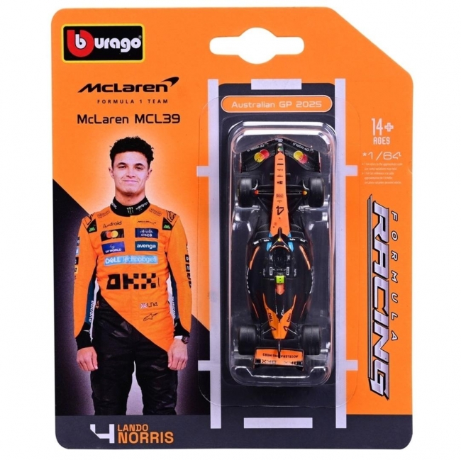 Formula Without Helmet - Mclaren Team Mcl39