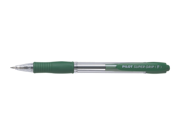 Długopis olejowy Pilot Super Grip F - zielony (BPGP-10R-F-G)