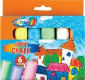 Kreda kolorowa Jumbo Magic willage, 6 kolorów (80391)
