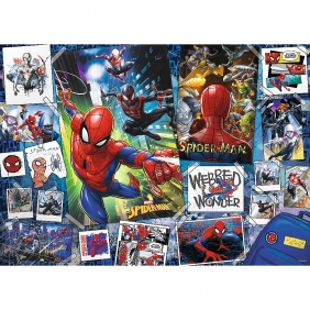 Puzzle 500: Plakaty z superbohaterem (37391)