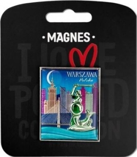 Magnes I love Poland Warszawa ILP-MAG-C-WAR-28