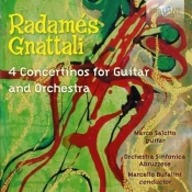 4 CONCERTINOS FOR GUITAR AND ORCHESTRA - GNATTALI R.