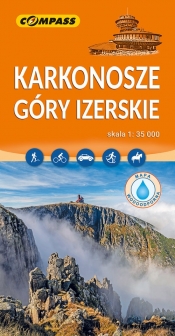 Karkonosze, Góry Izerskie - mapa laminowana 1:35 000