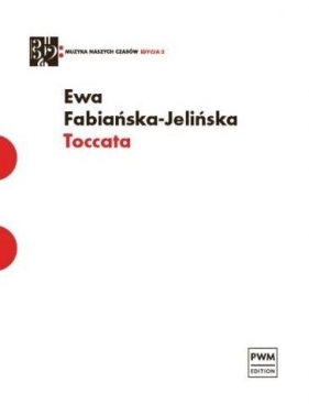 Toccata na fortepian i akordeon - Fabiańska-Jelińska Ewa 