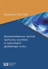 Sprawozdawczy wymiar rachunku wyników w warunkach globalnego rynku