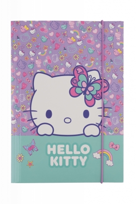 Coolpack, Teczka kartonowa A4 z gumką Hello Kitty - Pink 1 (10913PTR)