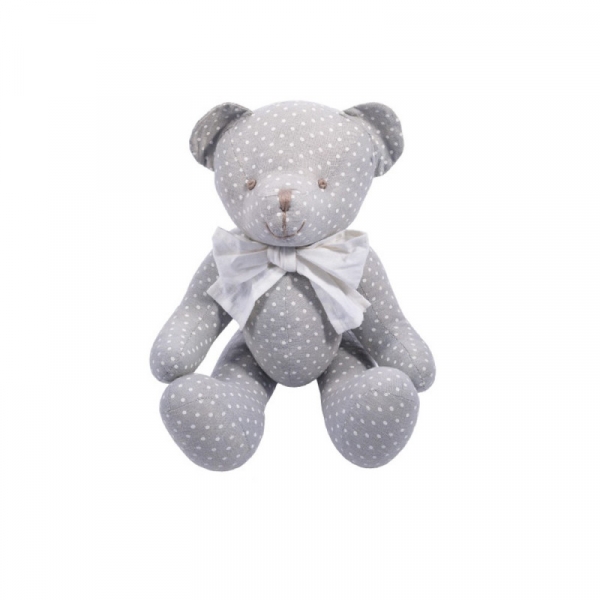 Maskotka Miś Edgar 38 cm z kokardą (13308)