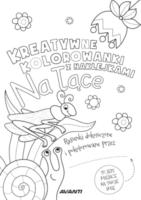 Kreatywne kolorowanki. Na łące - Opracowanie zbiorowe