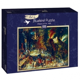 Bluebird Puzzle 1000: Alegoria ognia, Brueghel (60091)