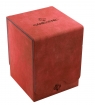 Ekskluzywne pudełko Squire Convertible na 100+ kart - Czerwone (00913)