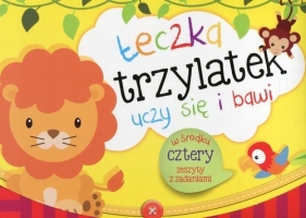Teczka Trzylatek uczy się i bawi - Elżbieta Lekan