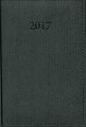 Kalendarz 2017 KKA-5TL Książkowy LUX czarny