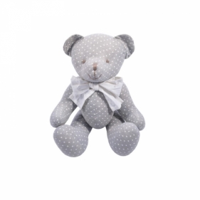 Maskotka Miś Edgar 38 cm z kokardą (13308)