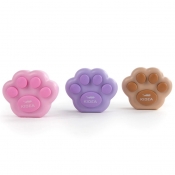 Temperówka podwójna z gumką Kidea - Kocia Łapka, 1 szt