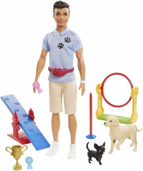 Barbie: Lalka Ken - trener psów (GJM32/GJM34)